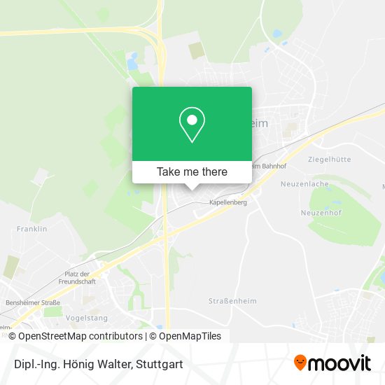 Dipl.-Ing. Hönig Walter map