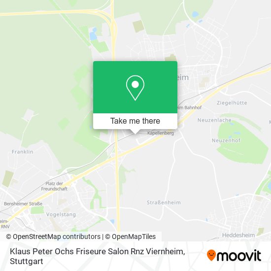 Klaus Peter Ochs Friseure Salon Rnz Viernheim map