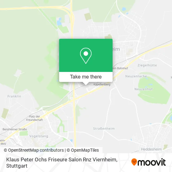 Карта Klaus Peter Ochs Friseure Salon Rnz Viernheim