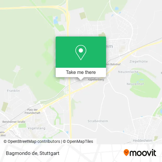 Карта Bagmondo de