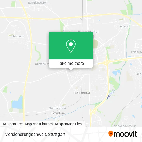 Карта Versicherungsanwalt