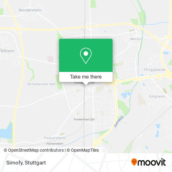 Карта Simofy