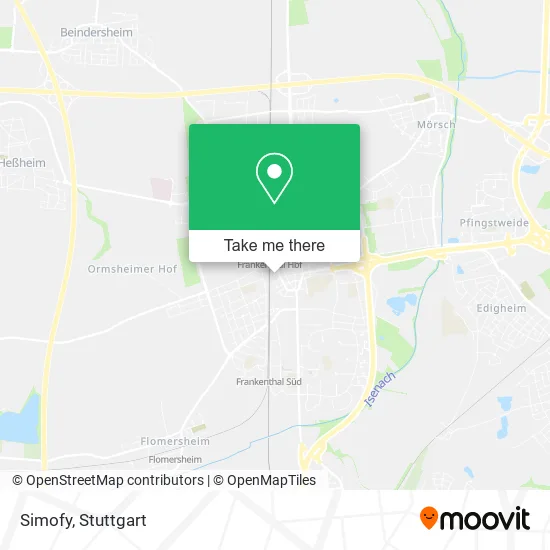 Карта Simofy