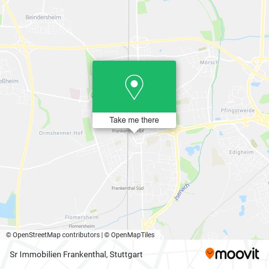 Sr Immobilien Frankenthal map