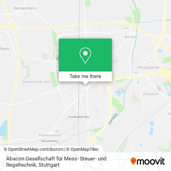 Abacon Gesellschaft für Mess- Steuer- und Regeltechnik map