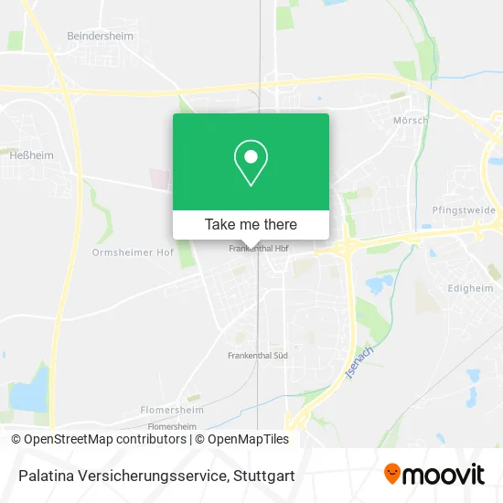 Карта Palatina Versicherungsservice