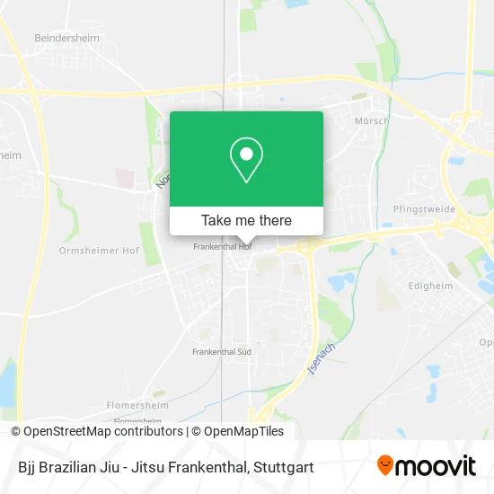 Карта Bjj Brazilian Jiu - Jitsu Frankenthal