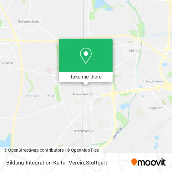 Карта Bildung-Integration-Kultur-Verein