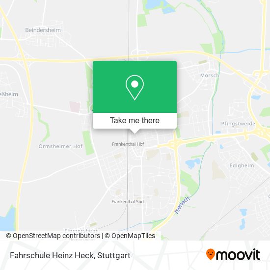 Fahrschule Heinz Heck map