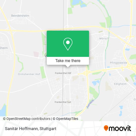 Sanitär Hoffmann map