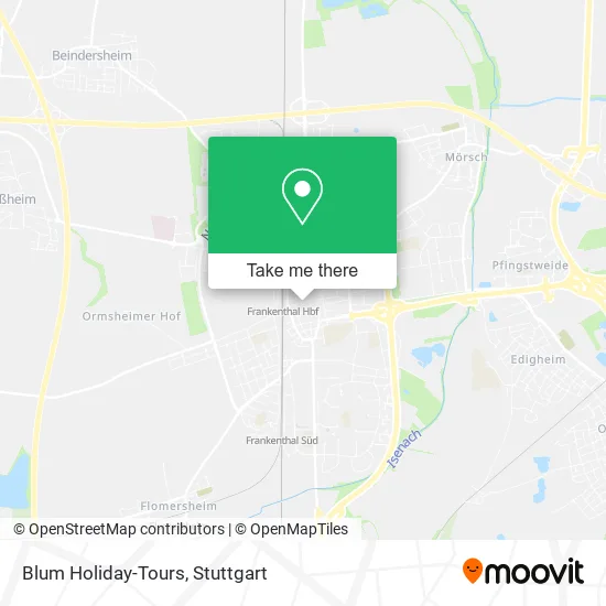 Карта Blum Holiday-Tours