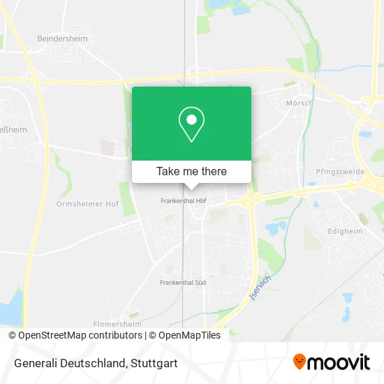 Карта Generali Deutschland
