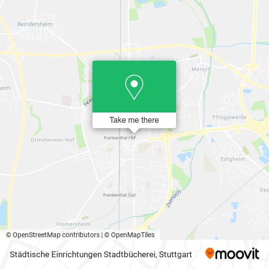 Städtische Einrichtungen Stadtbücherei map