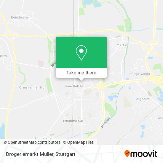 Drogeriemarkt Müller map