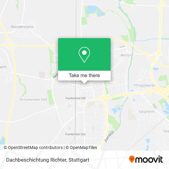 Карта Dachbeschichtung Richter