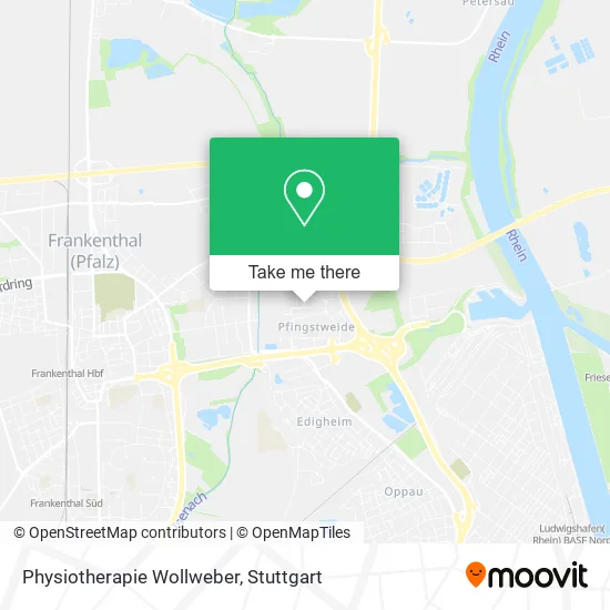 Карта Physiotherapie Wollweber