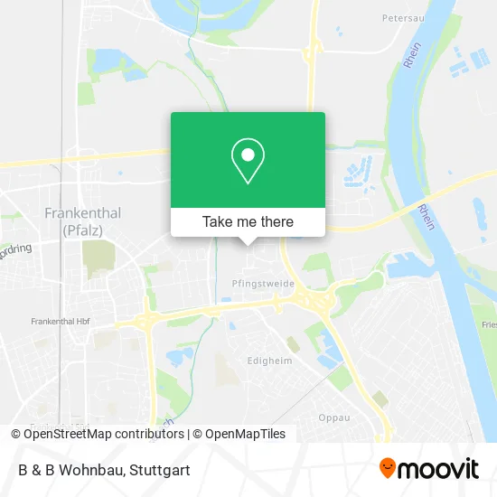 Карта B & B Wohnbau