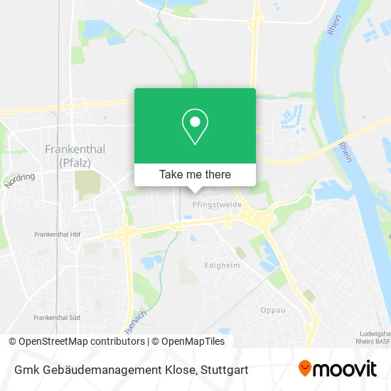 Карта Gmk Gebäudemanagement Klose