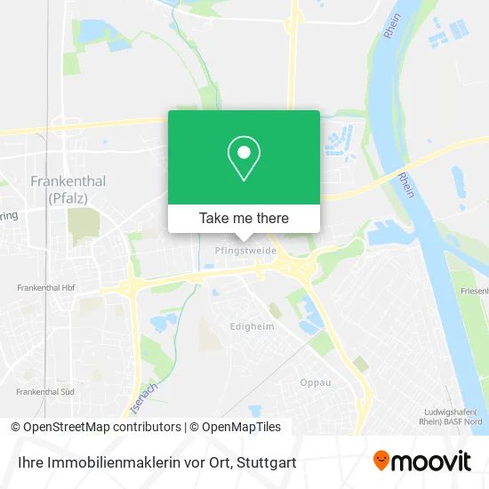 Карта Ihre Immobilienmaklerin vor Ort