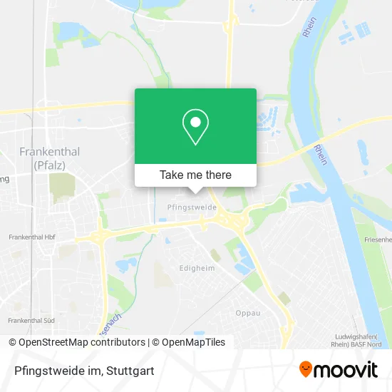 Карта Pfingstweide im