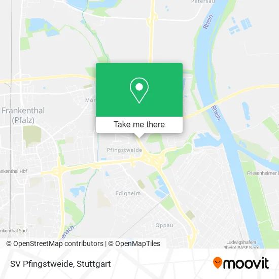 Карта SV Pfingstweide