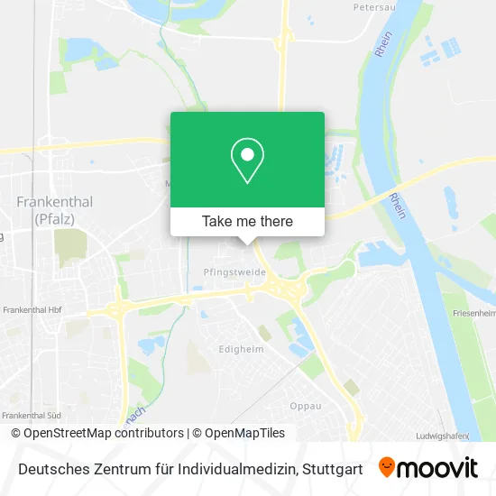 Карта Deutsches Zentrum für Individualmedizin