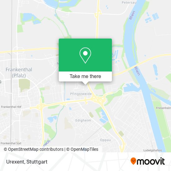 Карта Urexent