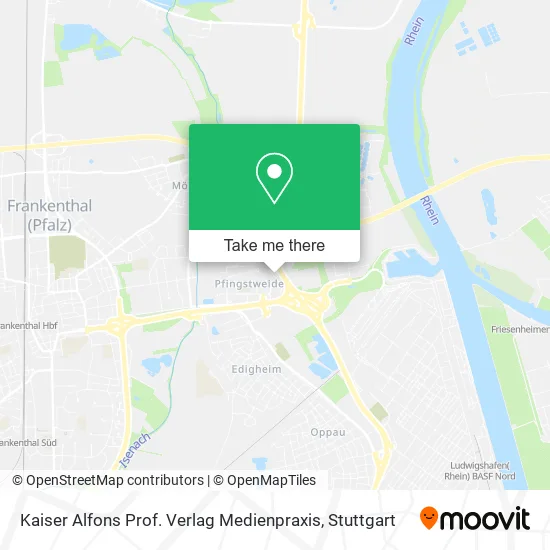 Карта Kaiser Alfons Prof. Verlag Medienpraxis