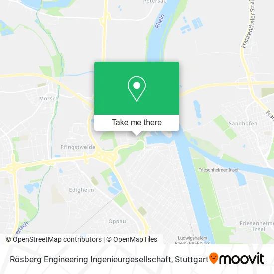 Карта Rösberg Engineering Ingenieurgesellschaft