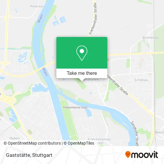 Карта Gaststätte