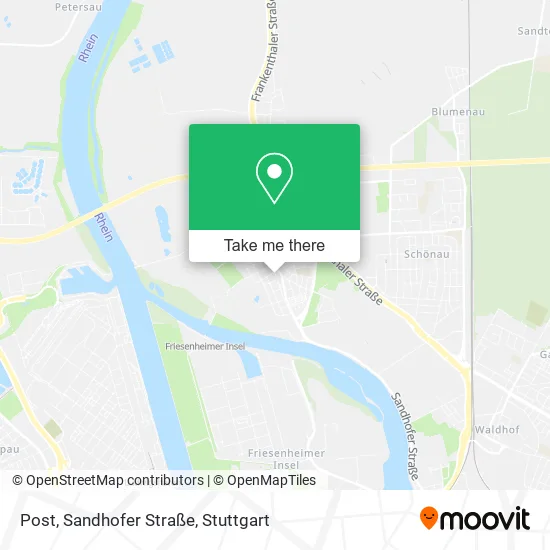 Post, Sandhofer Straße map