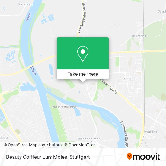 Beauty Coiffeur Luis Moles map