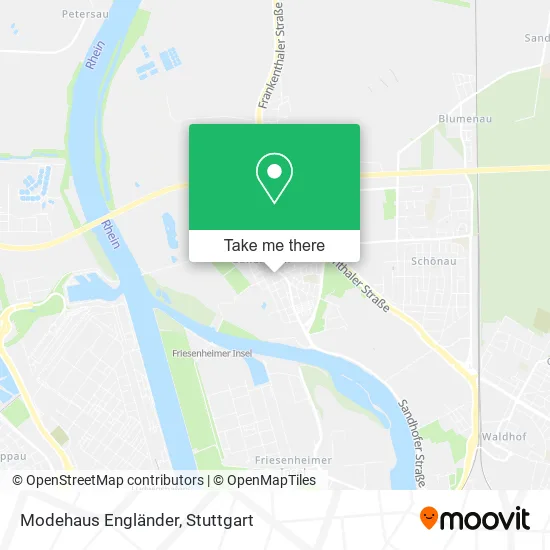 Карта Modehaus Engländer