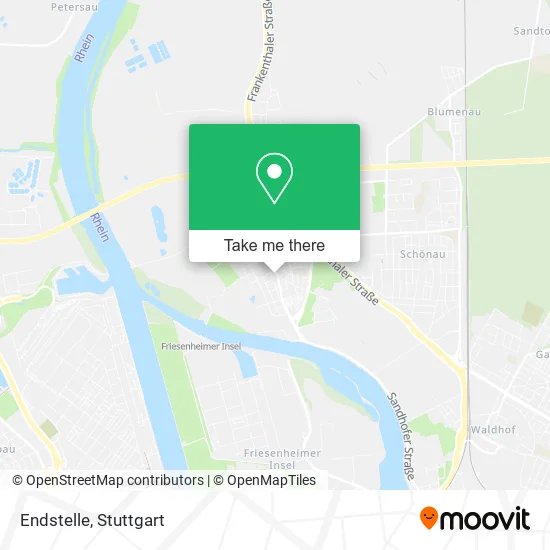 Карта Endstelle