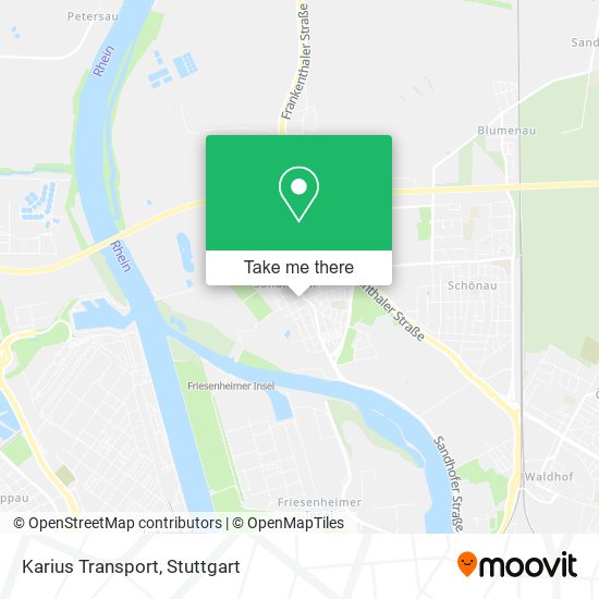 Карта Karius Transport