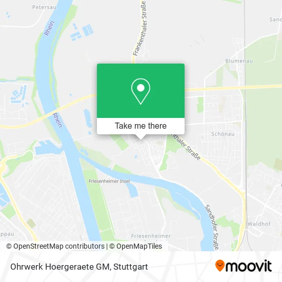 Карта Ohrwerk Hoergeraete GM