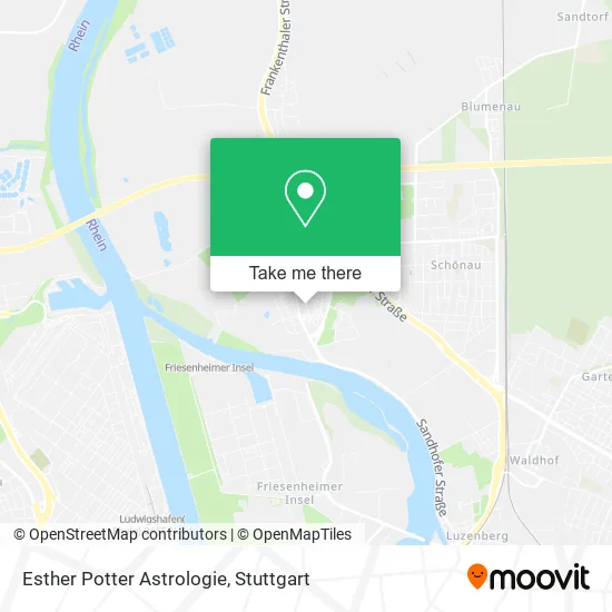 Карта Esther Potter Astrologie