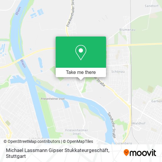 Michael Lassmann Gipser Stukkateurgeschäft map