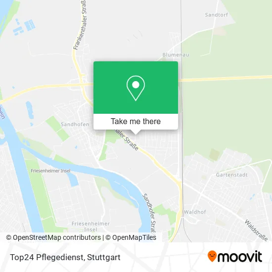 Карта Top24 Pflegedienst