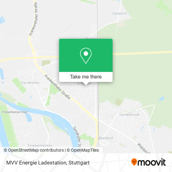 Карта MVV Energie Ladestation