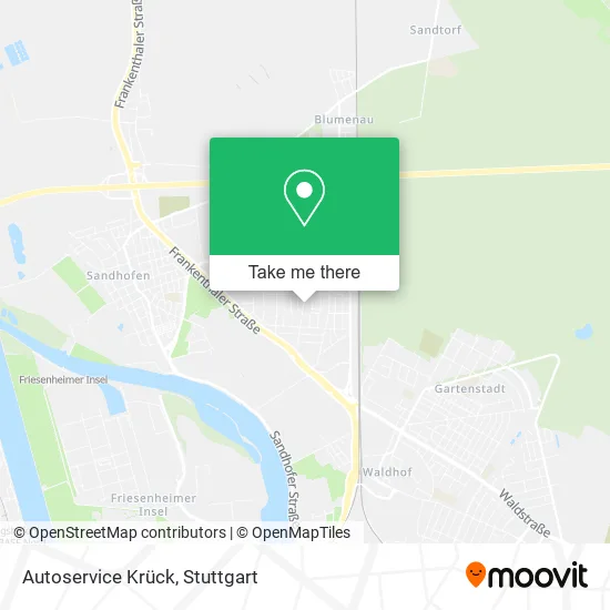 Карта Autoservice Krück