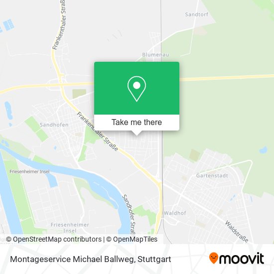 Карта Montageservice Michael Ballweg