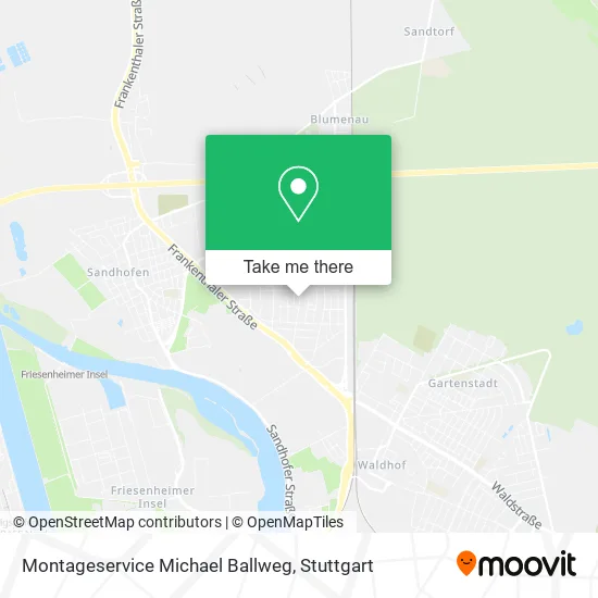 Карта Montageservice Michael Ballweg