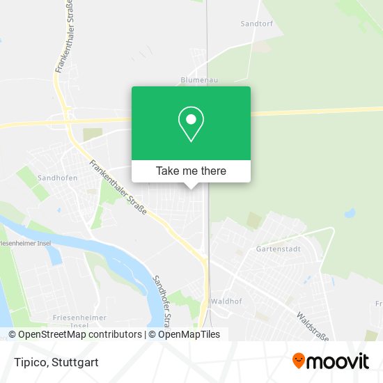 Карта Tipico