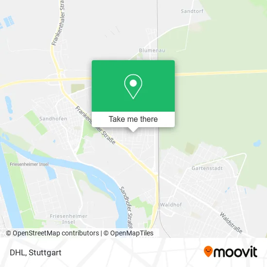 Карта DHL