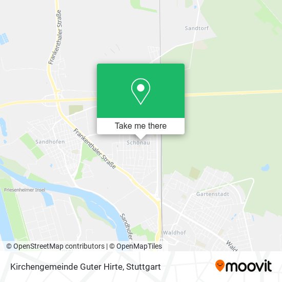 Kirchengemeinde Guter Hirte map