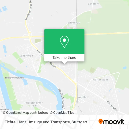 Карта Fichtel Hans Umzüge und Transporte