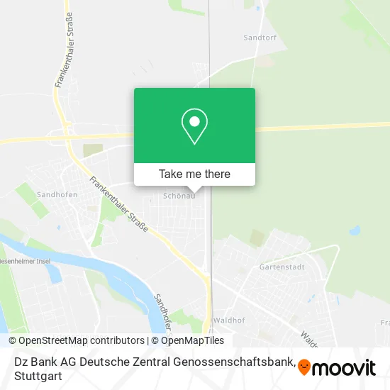 Карта Dz Bank AG Deutsche Zentral Genossenschaftsbank