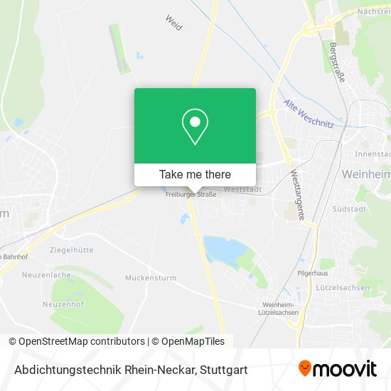 Abdichtungstechnik Rhein-Neckar map