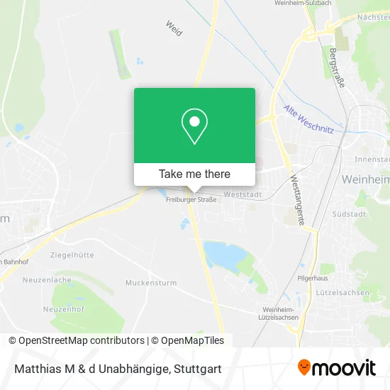 Карта Matthias M & d Unabhängige